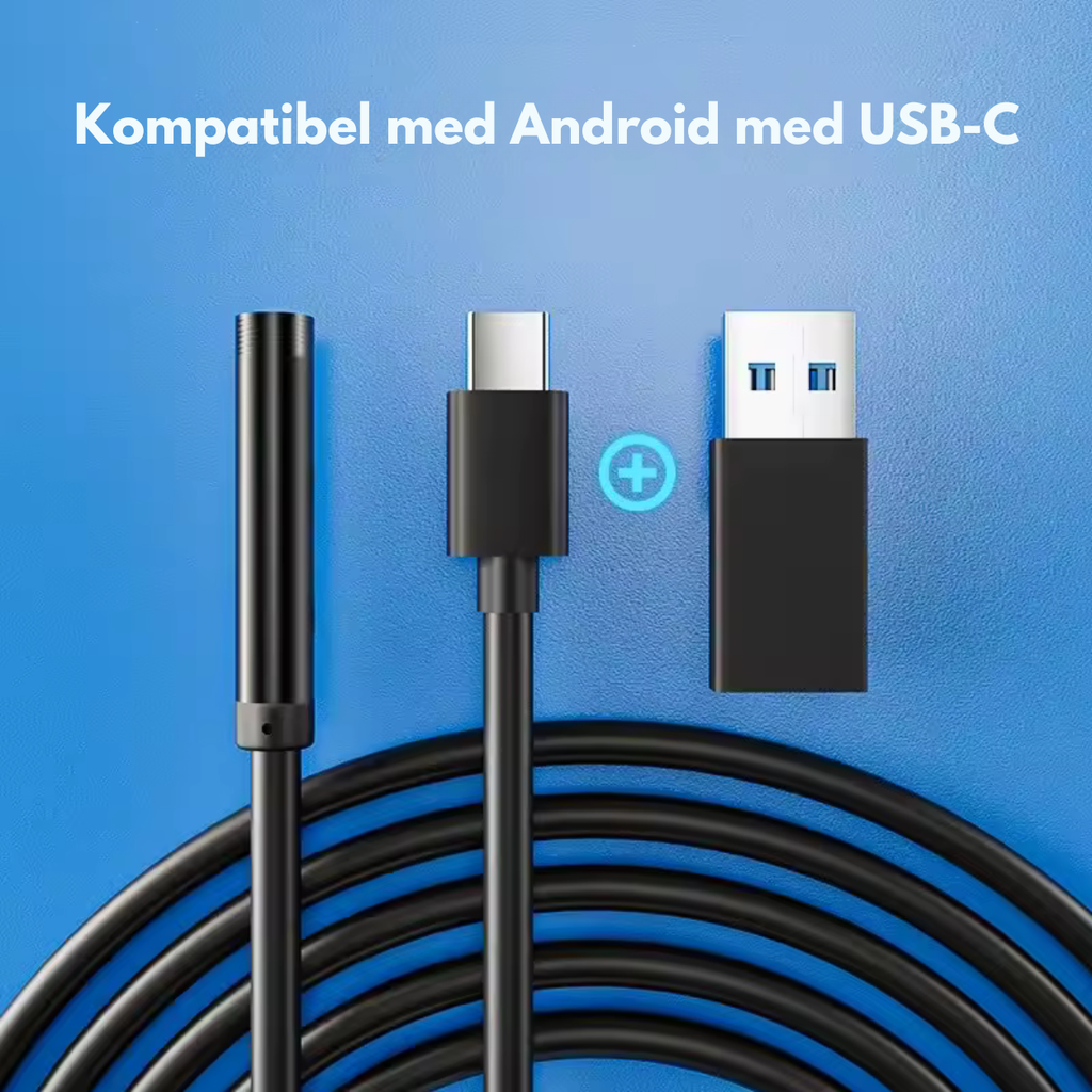 Inspektionskamera - Visar små utrymmen på din mobiltelefon
