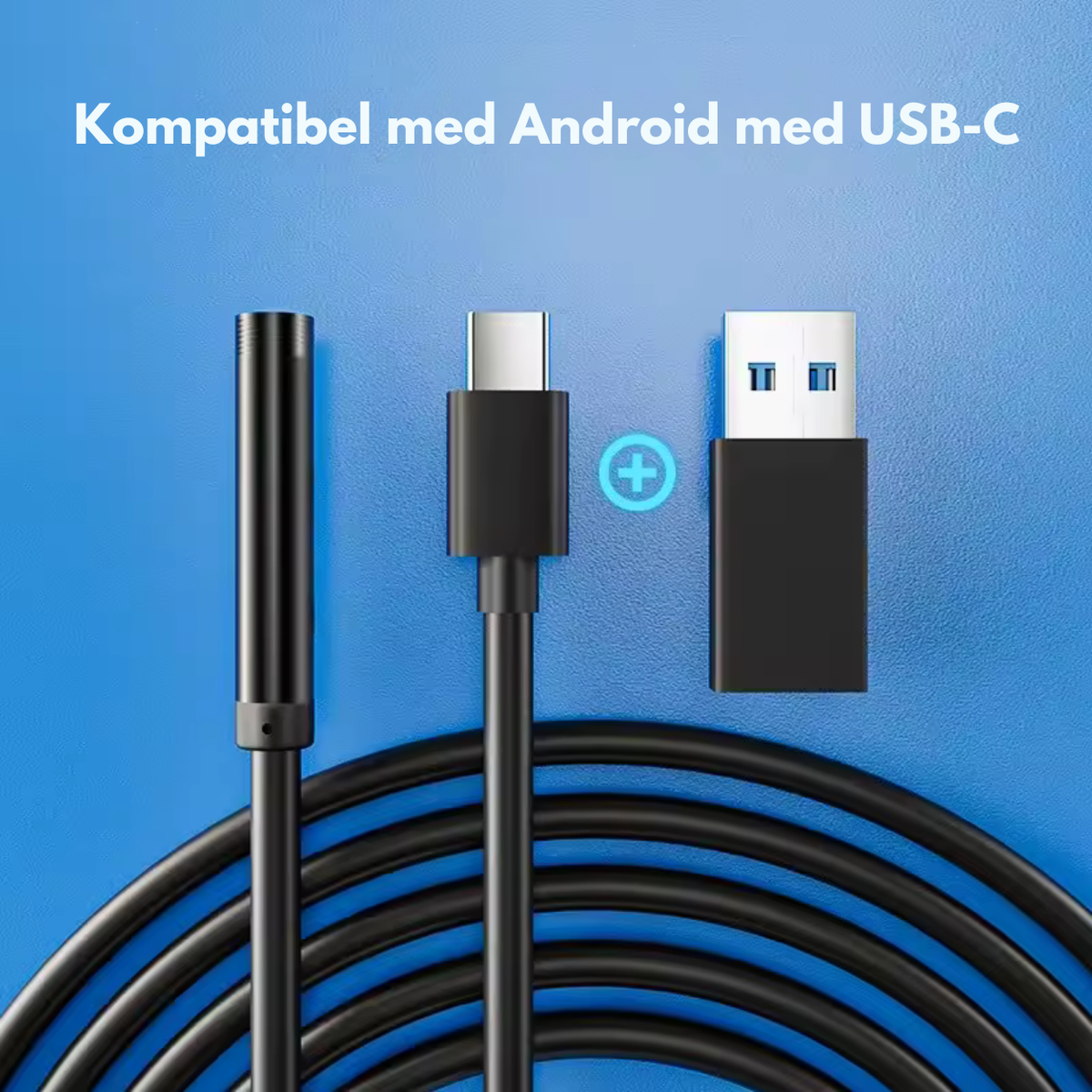 Inspektionskamera - Visar små utrymmen på din mobiltelefon
